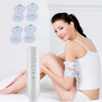 Mini Eletric Muscle Stimulator Pulse Massage Electrodes for Physiotherapy Tens Device for Shoulder Neck Body Pain Relief Massage 1