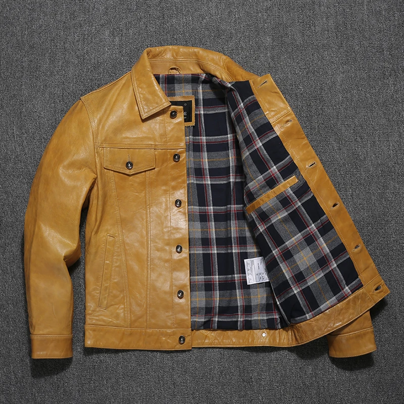 Рисунок 3 - Мужская джинсовая куртка из натуральной