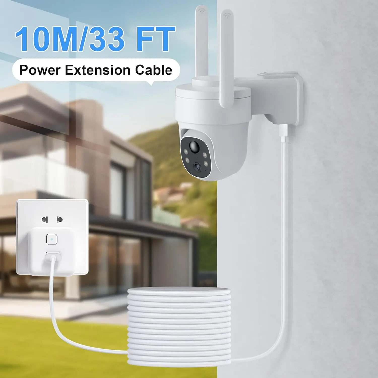 Durable Long USB-C Charging Cable - Power Extension