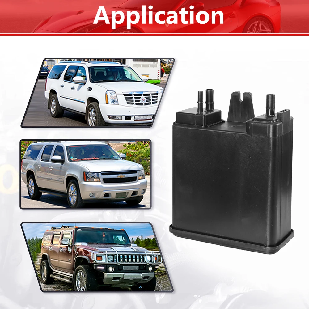 New Arrived Vapor Canister 2296384 12573649 For Cadillac Chevrolet GMC & Hummer Vehicles 04-16 Black
