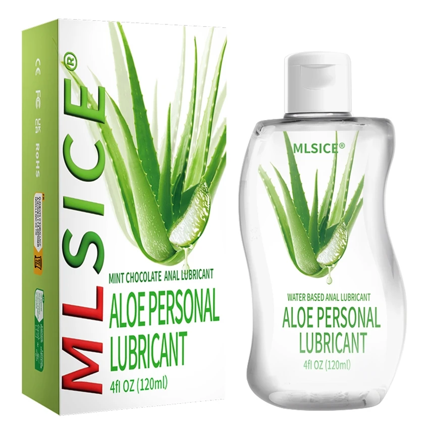Aloe Sex Lubricants Anal Lube for Sex Products Gay Lubricant Water-based Lubrication oil for Session Couples Vagina Lubricant