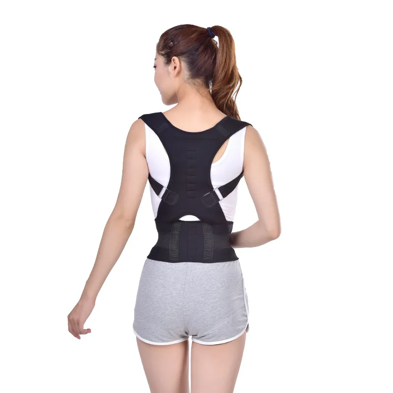 Adjustable Magnet Posture Corrector Back Corset Belt Straightener Brace Shoulder Corrector Lumbar Postura Braces Supports