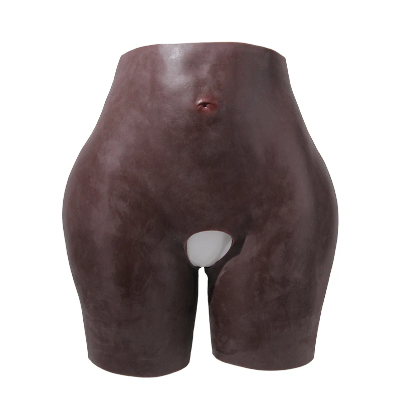 ONEFENG Silicone Butt Hip Enhancement Women Open Crotch Pants Artificial Hip Shaper Padded Cosplay African Woman Plus Size Wear