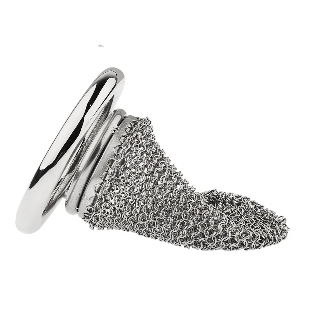Stainless Steel Stealth Lock Male Chastity Device Smooth and Light Cock Cage Sex Toys for Men Cock Ring Chastity Belt penis chastity cage chastity lock sex toy chastity cage accessory