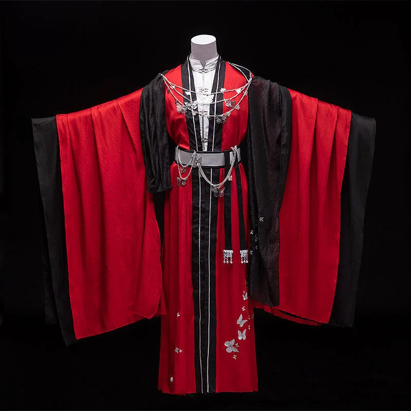 TGCF TianGuan Ci Fu Huacheng ڽ ǻ, ߱ ǻ, Ǫ 巹, Guiwang Huacheng ѽŸ ǻ, Sanlang Red Hanfu