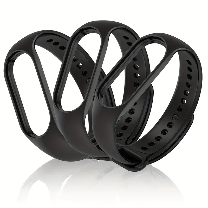 Premium Silicone Sport Strap for Mi Band Bracelet Watch