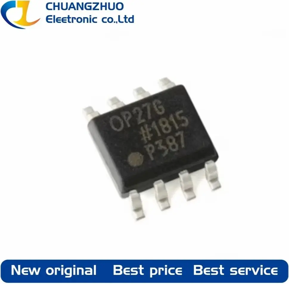

1 шт., новый оригинальный Φ OP27G 15nA 1 8MHz OP27GSZ-REEL, рабочий усилитель