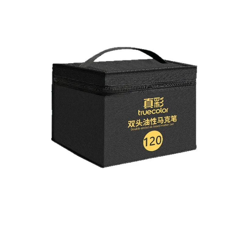 168팩 세척 가능한 아크릴 페인트 펜 포름알데히드 무첨가 무독성 학생용 세트 휴대용 케이스 학교 프로젝트 및 어린이 미술용