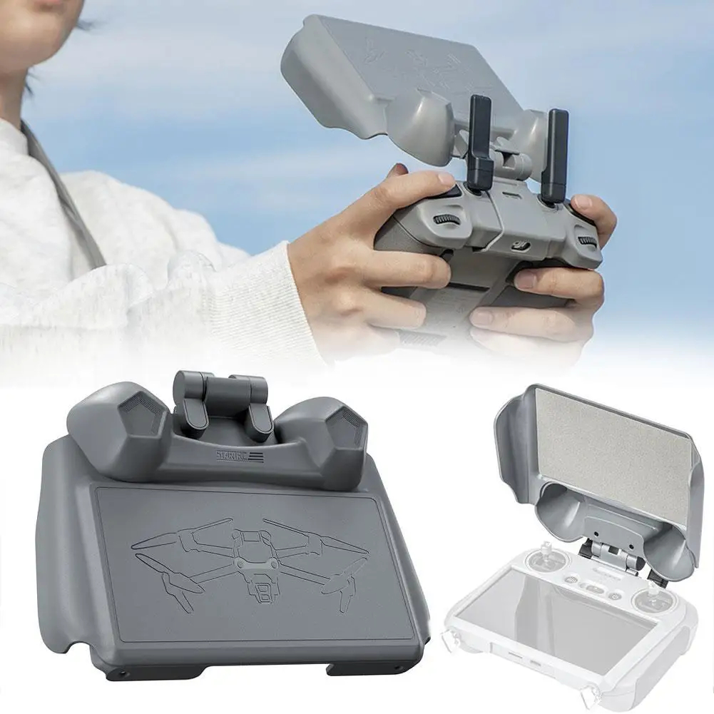 

1 комплект защитного козырька для DJI RC2 для Dji Mini 4pro 2-в-1 защитный чехол для экрана дистанционного управления RC2 защита экрана