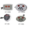 Digital Sauna Controller Wall Mount 35-110℃ Steam Generator Controller 1-12 Hours Setting for 3-27KW Sauna Heater 3