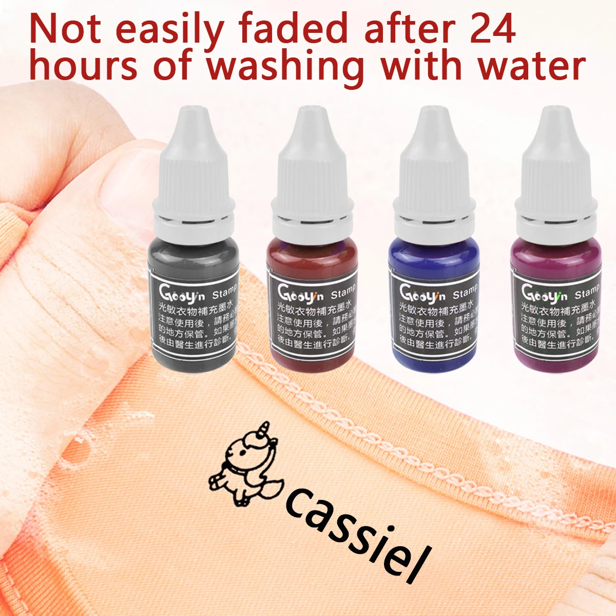 Children's clothes stamp ink textile color ink clothes stamp ink