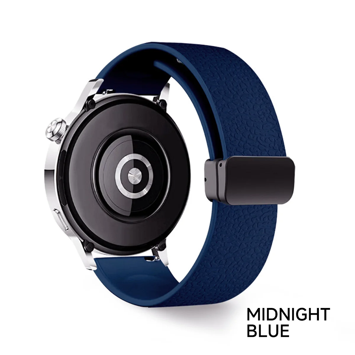 Magnetic Silicone Strap for Smartwatch - 20mm/22mm, Versatile Fit Bracelet