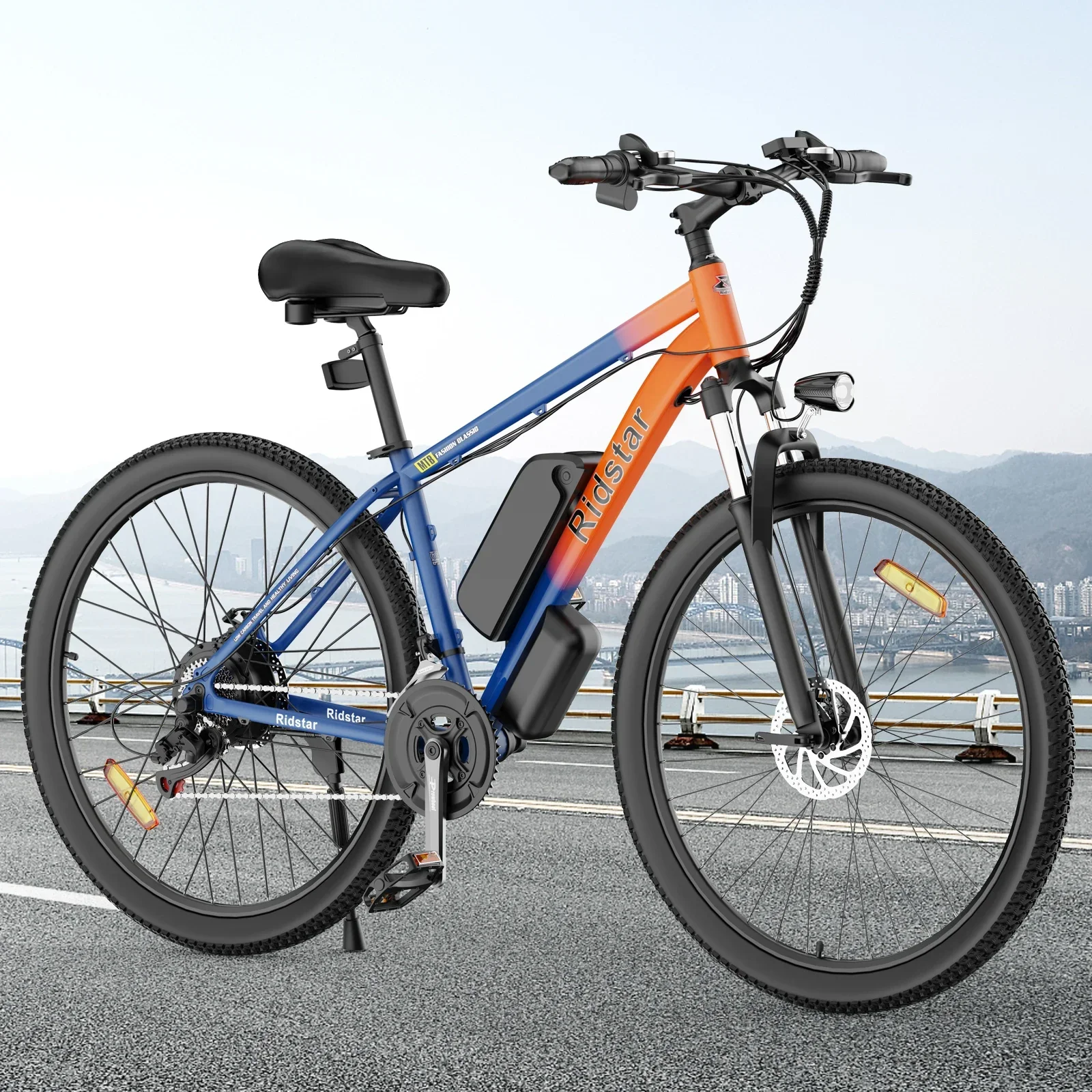 

Горный велосипед Bicicleta, электрический велосипед с электроприводом, 1000 Вт, 48 В1, 5 Ач, 29 дюймов, выносливость шин, 120 км