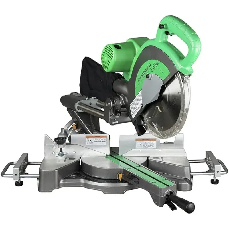 

New 10-Inch Sliding Compound Miter Saw, Double-Bevel, Electronic Speed Control | USA | NEW