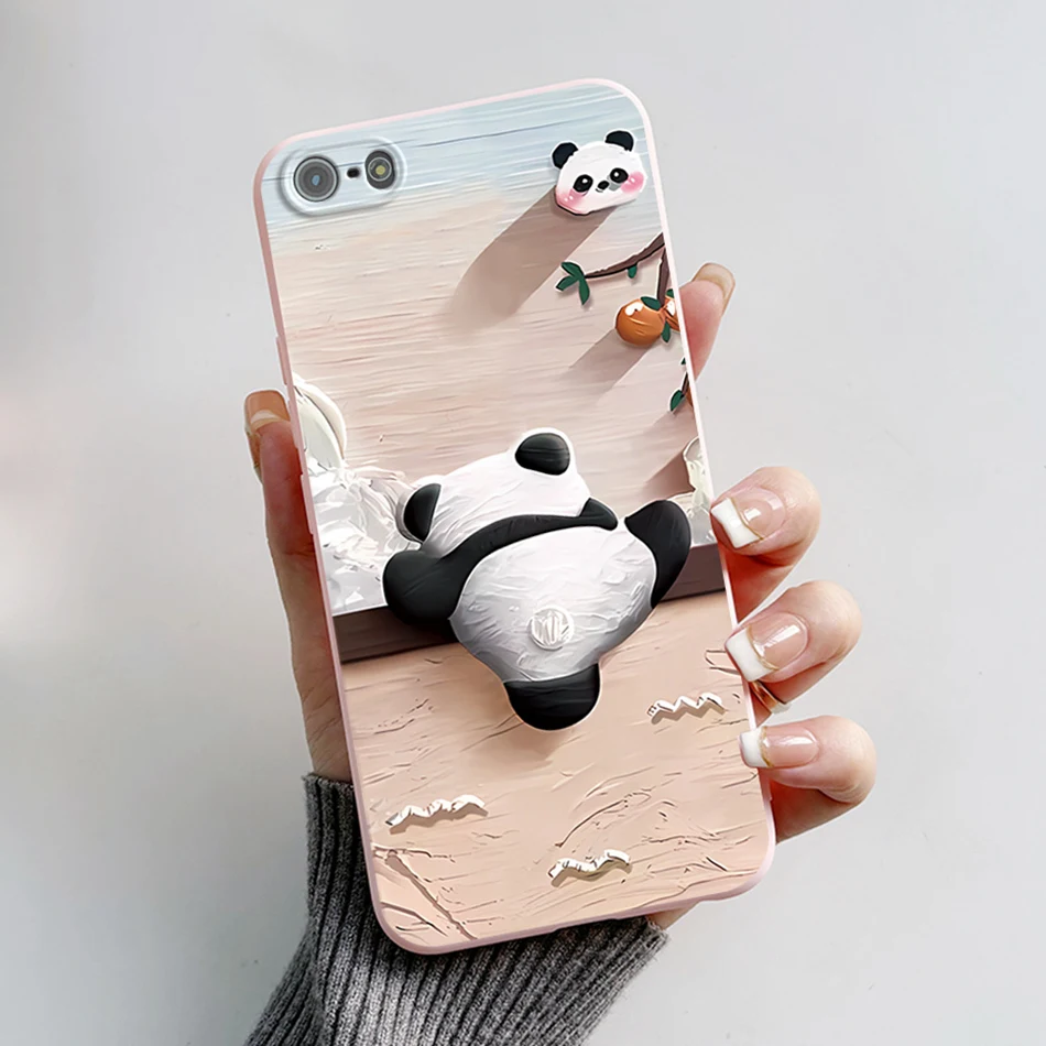 Cute Astronaut Shockproof Matte Silicone Phone Case