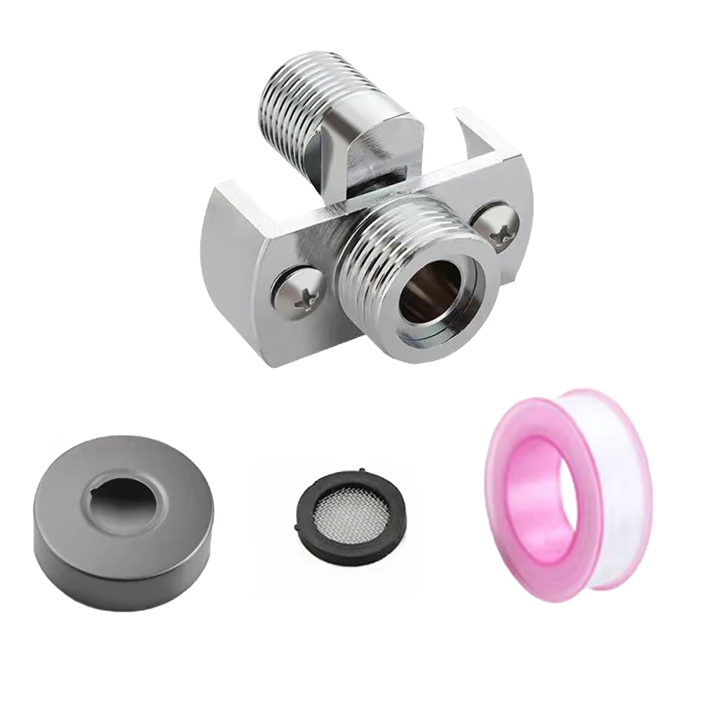 

40 Degree Adjustable Faucet Angled Curved Foot Wall Mounted Faucet Tap Adapter Shower Valve Shower Head Conversion Leg Corrector