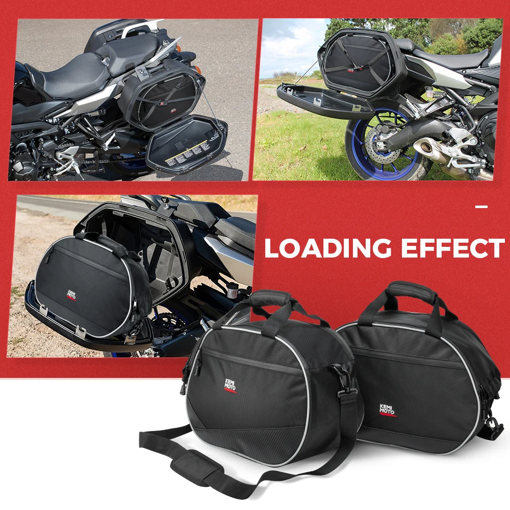 Saddlebag Motorcycle Bag Luggage Pannier Liner Bags Side Bags
