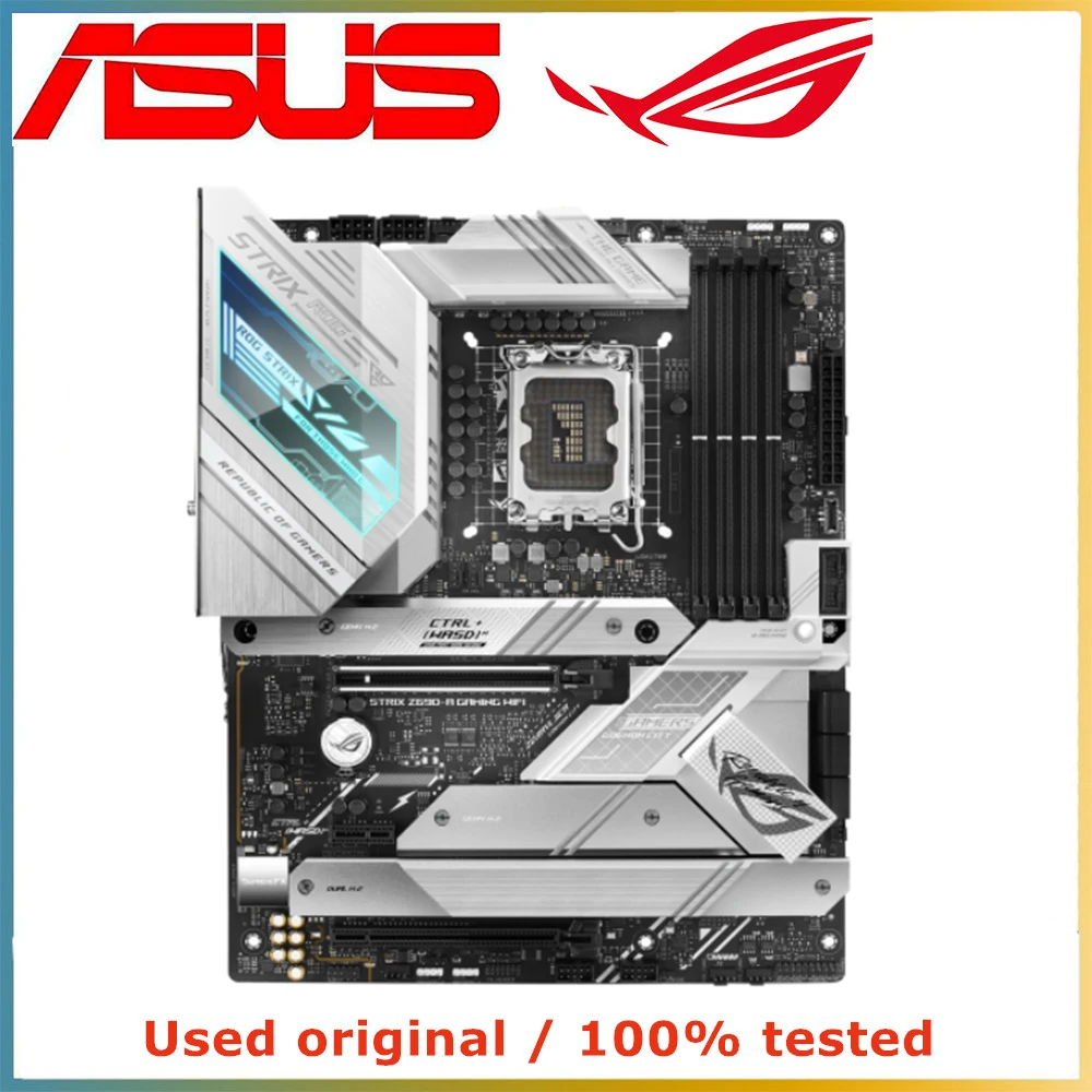 

For Intel Z690 For ASUS ROG STRIX Z690-A GAMING WIFI Computer Motherboard LGA 1700 DDR5 128G Desktop Mainboard PCI-E5.0 X16