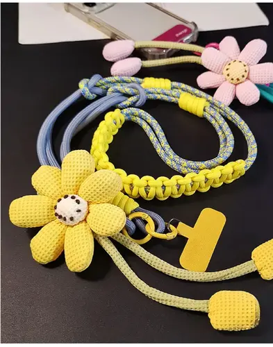 Creative Cartoon Mobile Phone Universal Lanyard Crossbody Long Rope Lanyard Rope Cartoon Decorative Pendant Accessories - Image 3