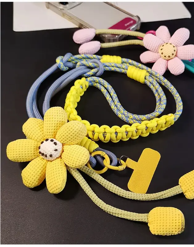 Creative Cartoon Mobile Phone Universal Lanyard Crossbody Long Rope Lanyard Rope Cartoon Decorative Pendant Accessories - Image 3