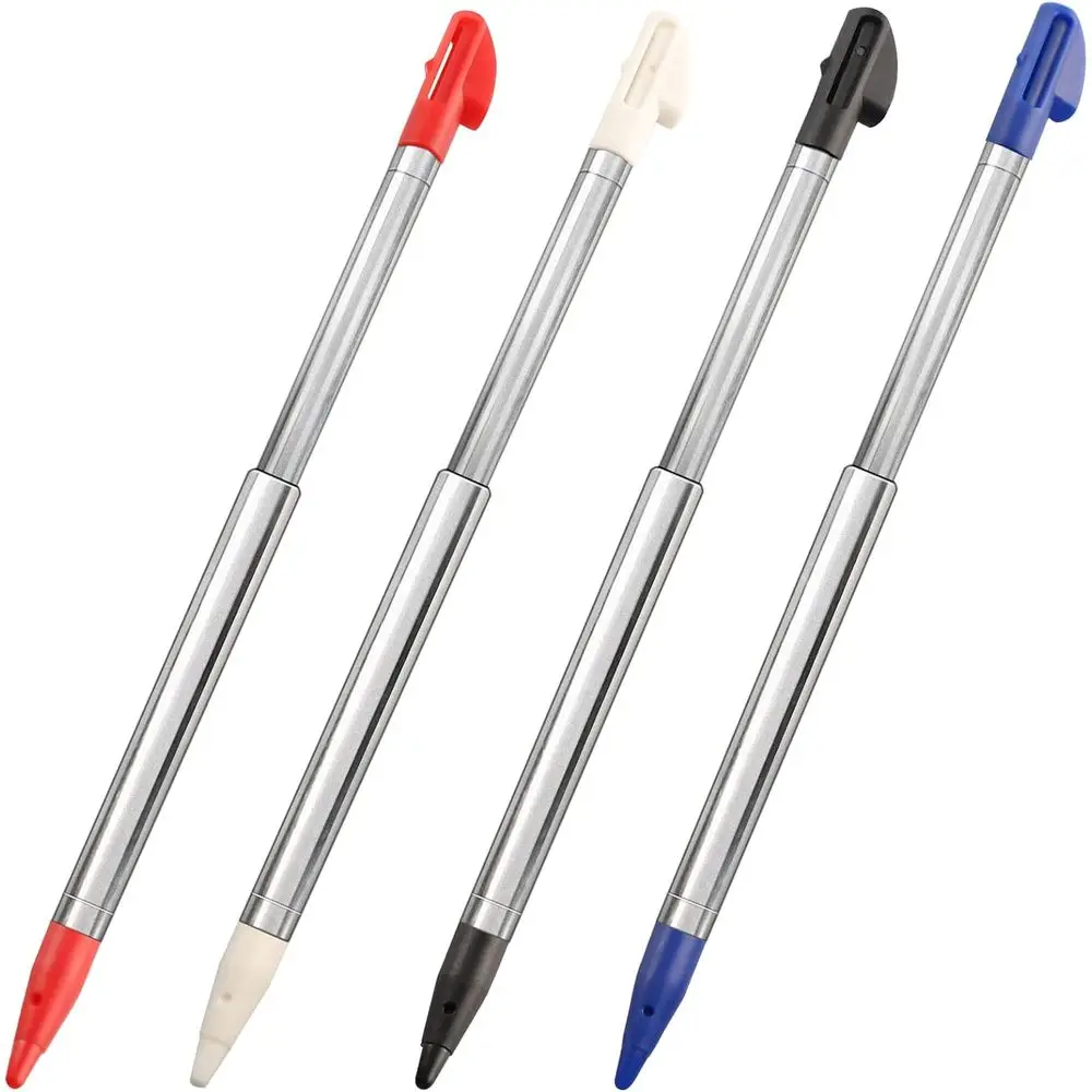3DS XL Metal Stylus Pen Retractable Replacement Stylus Compatible Nintendo 3DS XL 4in1 Combo Touch Pen Multi Color 1 Pc stylus pen touch pen