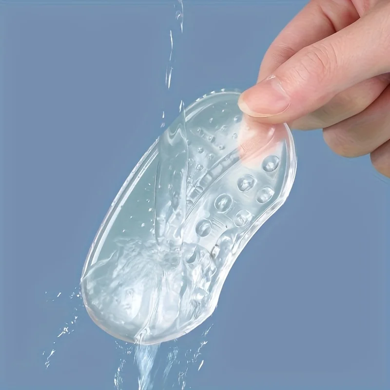 2 pieces of ultra-soft silicone heel stickers to prevent foot wear and heel loss for women's high heels Most