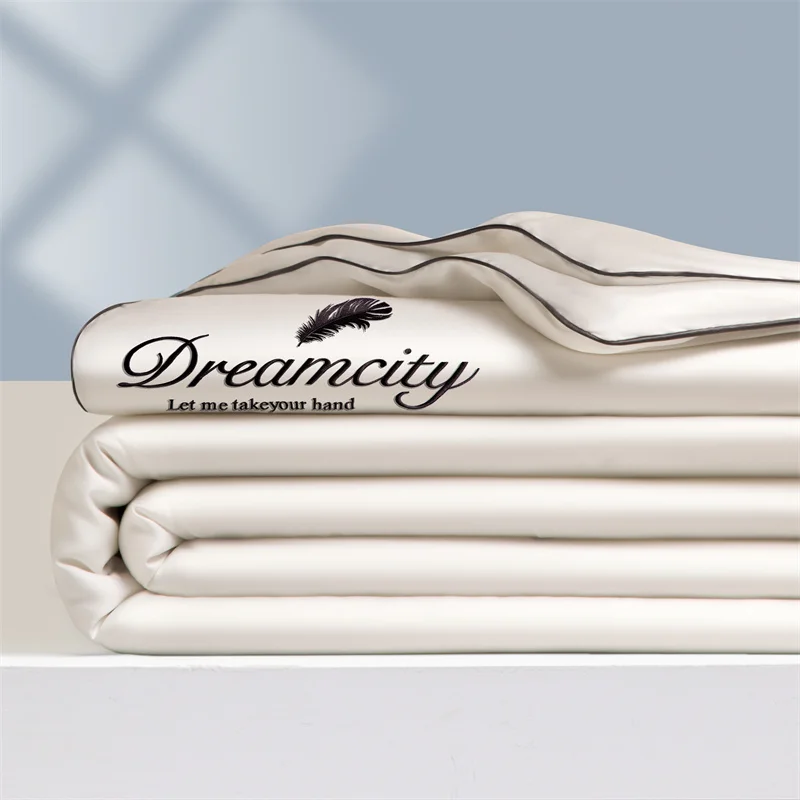1 Piece Super Smooth Soft Cool Summer Quilt Thin Breathable Soft Light Beige Friendly Embroidery Technology Suitable for Home Bedroom Sofa Hotel Thin Summer Quilt/Double Use for Summer Quilt Summer Quilt Set