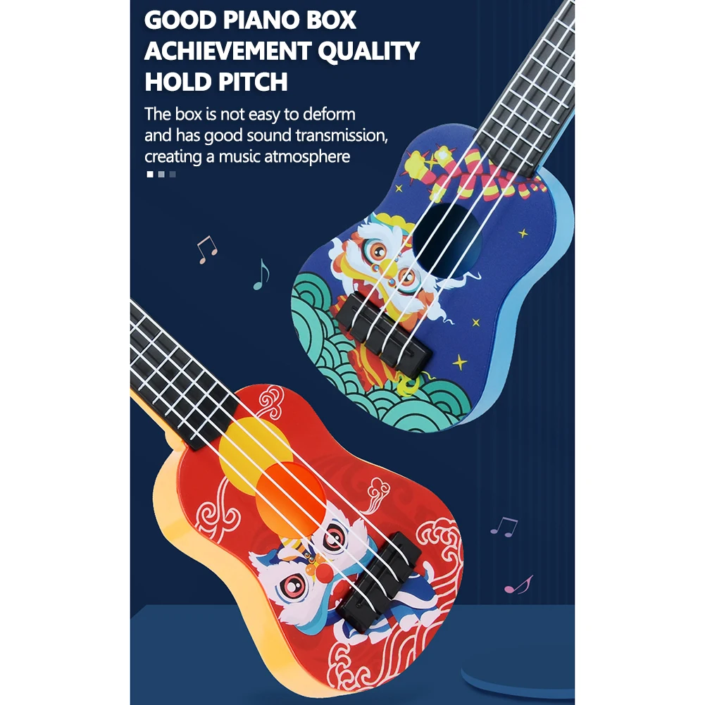 Soprano Ukulele 4 Strings Beginners Children Learning