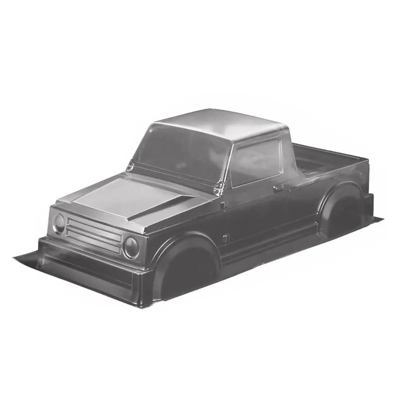 

12.32'' RC Car Body Shell Cover PC DIY Realistic Unpainted Touring Road Car Body Shell for SCX10 1/10 Model Car Spare Parts