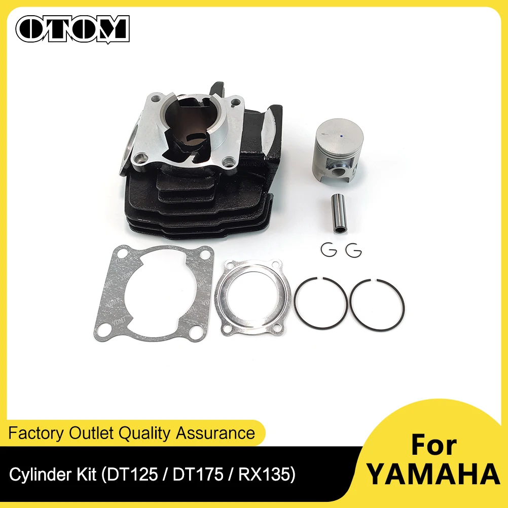 

Motorcycle Performance Parts 58mm 66mm 56.4mm Cylinder Block Piston Ring Gasket Kit For YAMAHA 2 Stroke DT125 DT175 RXK RX 135