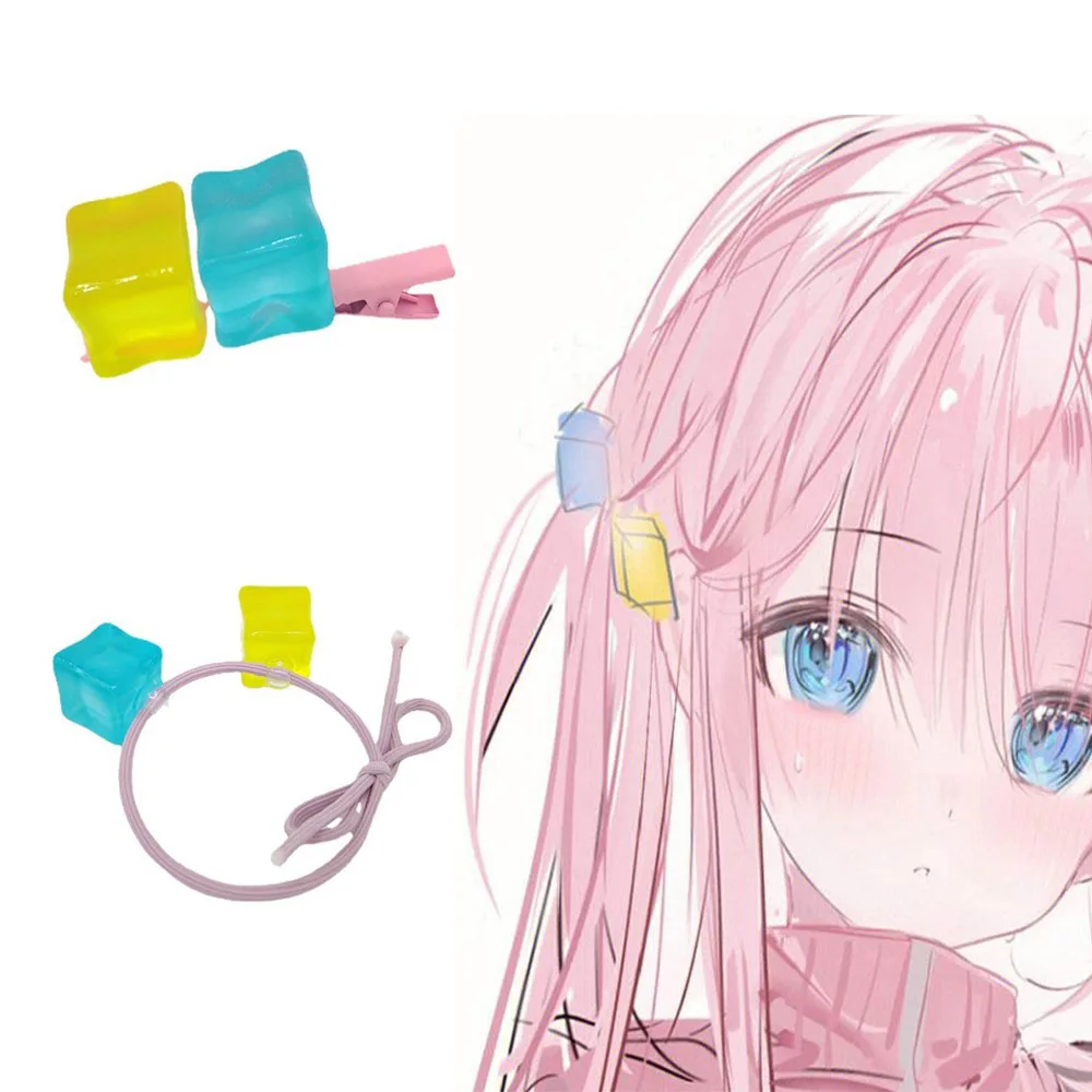Bocchi the Rock: Hitori Gotoh | Pink Long Straight Synthetic Wig Cosplay 21 Bocchi the Rock Hitori Gotoh Pink Wig Cosplay