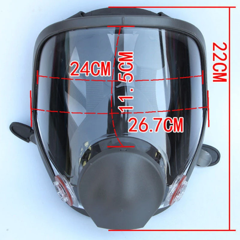 Détail des cartouches 6001CN pour demi-masque filtrant, protection gaz organiques