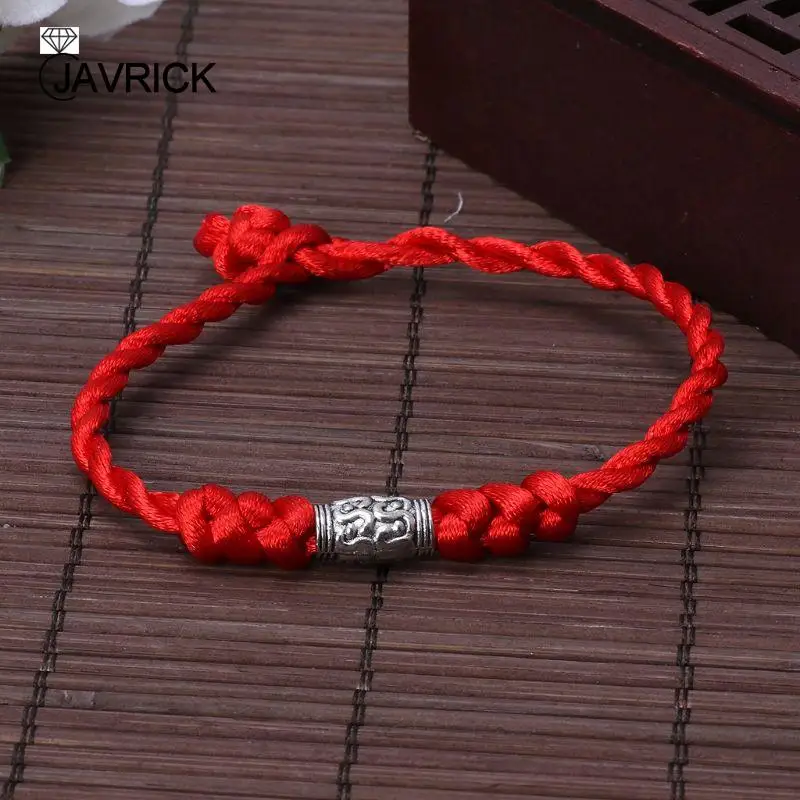 Chinese Feng Shui Lucky Red String Bracelet Amulet Good Luck Red String Rope Bracelet Handmade Braided Bangles Gift 5