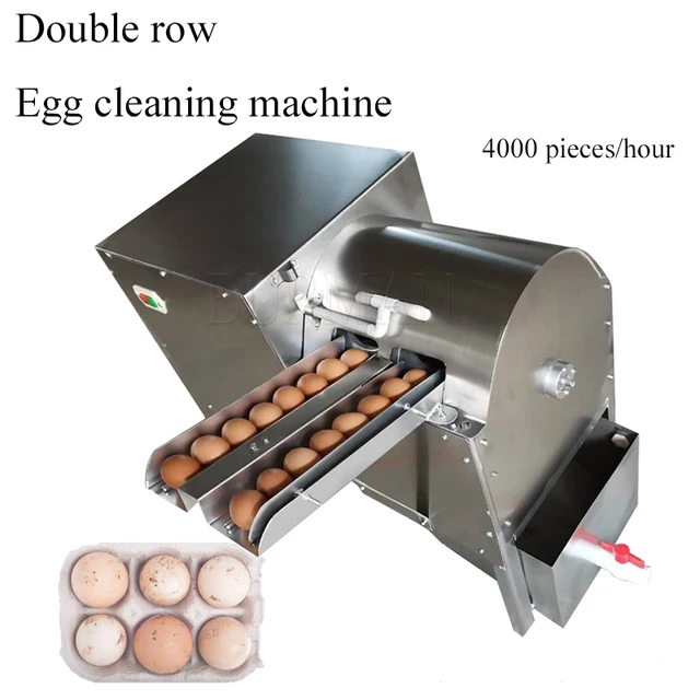 Hot sale Good quality Automatic cheap poultry farm equipment 2400 pcs/h  chicken duck goose egg washer egg cleaner wash machine - Price history &  Review