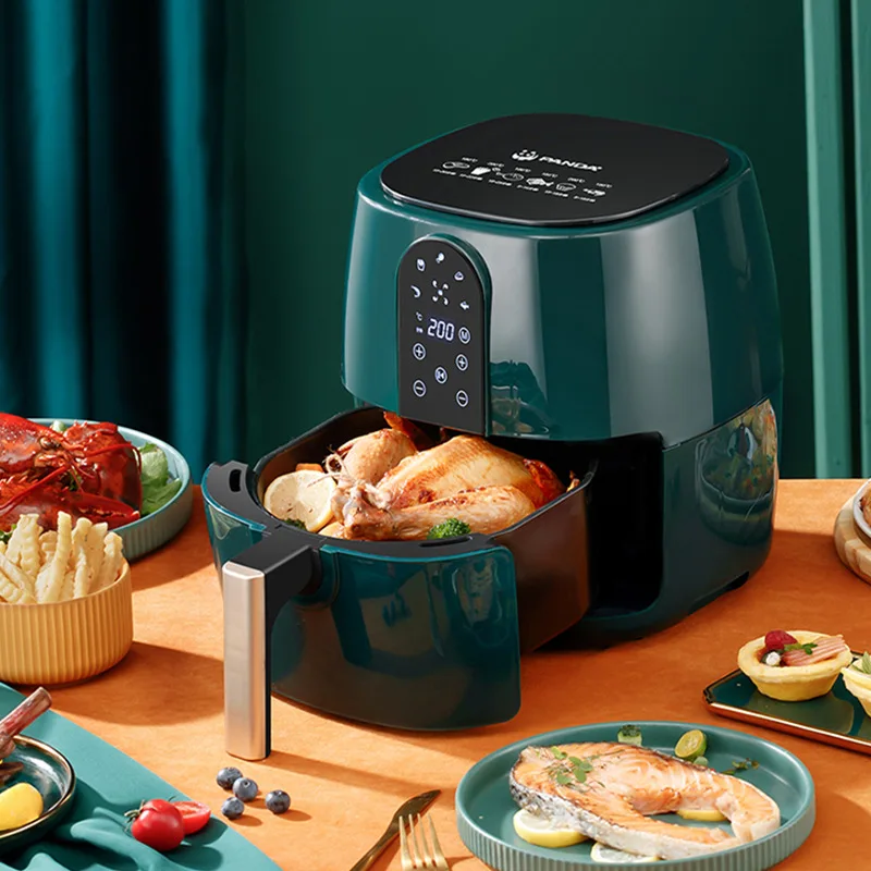 4.5L 6L Electric Air Fryer 220V 110V Large Capacity Smart Automatic