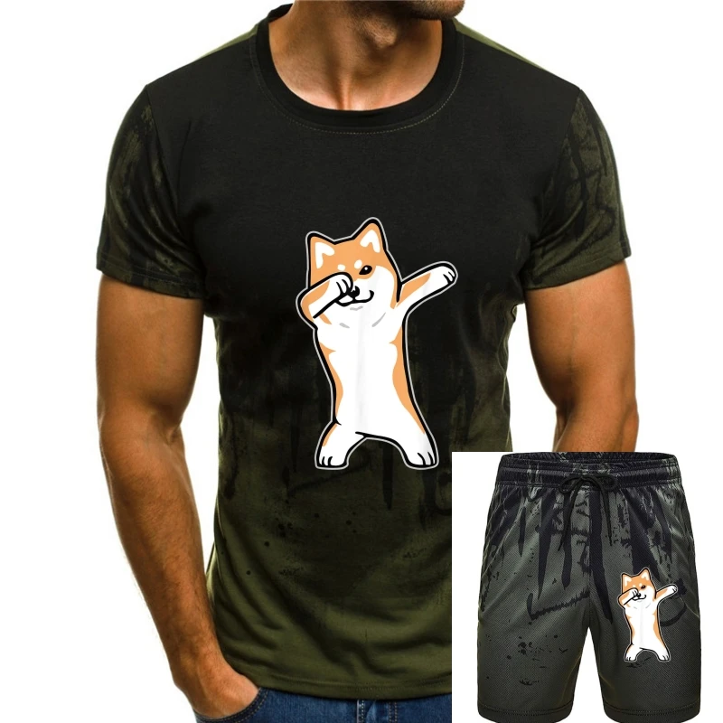 

Футболка Dog Meme-DABBING SHIBA INU DOGE рубашка