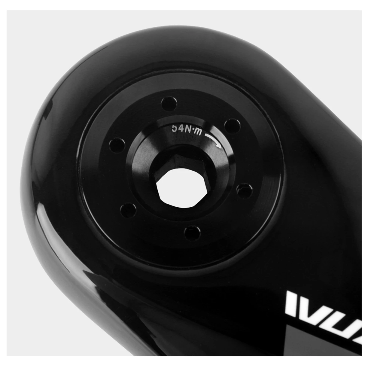 WUZEI Faltrad Kurbel Carbon Faser Kurbelgarnitur 165 MM 170 MM Rennrad Kettenrad 24mm Achse 3 Schrauben Direkt montieren Kurbel Arm – Detail 11