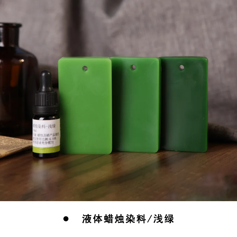 10 мл/пляшка Рідка свічка Барвник Пігмент DIY ручної роботи Ароматерапевтична свічка високої концентрації Барвник