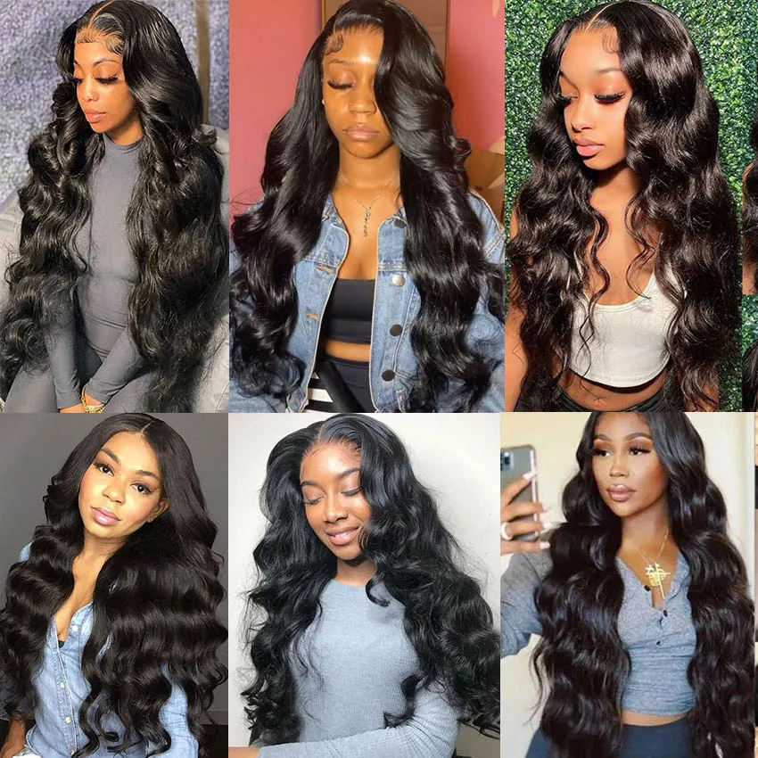 Body Wave Bundels Brazilian Hair Weave Bundels 1/3 Pcs Menselijk Haar Bundels Natuurlijk Zwart 28 30 32 Inch Remy Full Hair Extensions