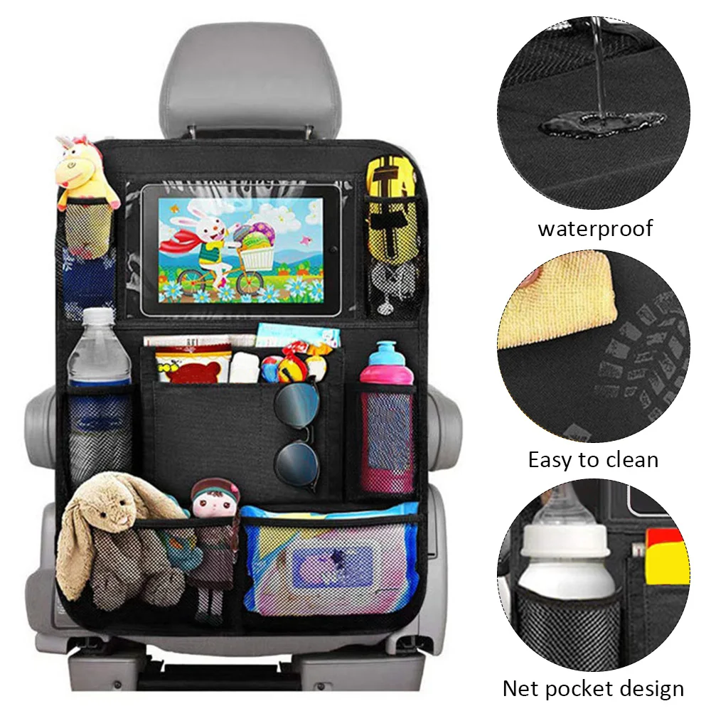 Car Backseat Organizer 600D Oxford Cloth Storage Pocket
