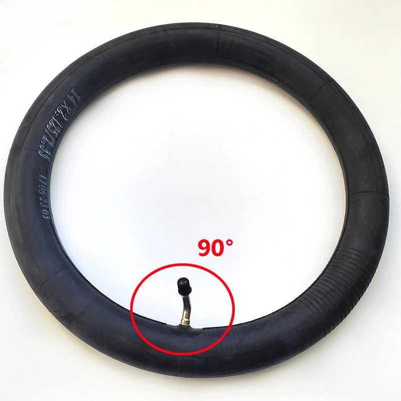 14 Inch 14x2.125 Butyl Inner Tube 14x1.95/2.125/2.35 for Ninebot One S2 A1 for Many Gas Electric Scooters E-Bike Unicycle Tyre