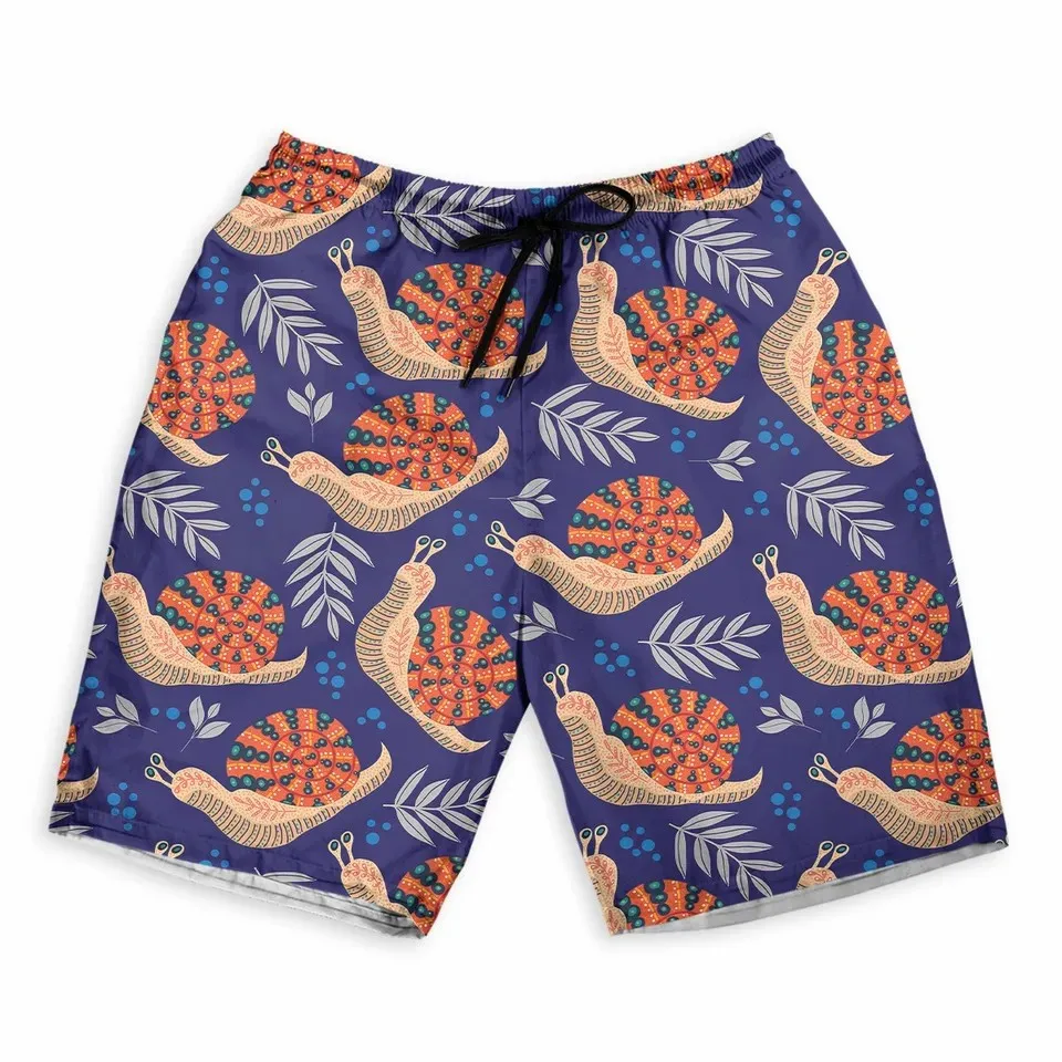 Men's Shorts Summer Shorts Casual Shorts Pocket Drawstring cute cat Breathable Soft Short Fashion Streetwear beach pants for boy 5