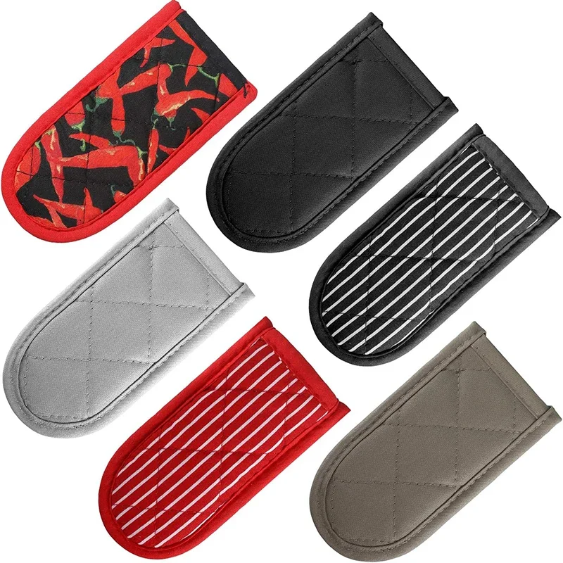 Pan Handle Sleeves 2Pcs Heat-Resistant Skillet Oven Mitts Hot Handle Covers Kitchen BBQ