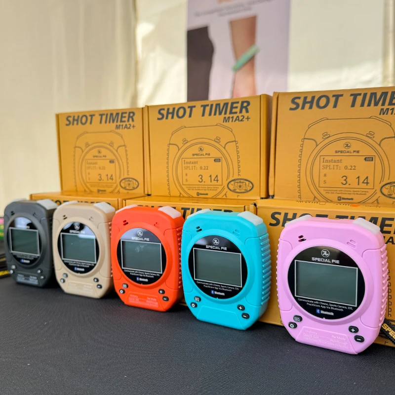 SPECIAL PIE M1A2+ IPSC Shot Timer - Handheld Digital Stopwatch for