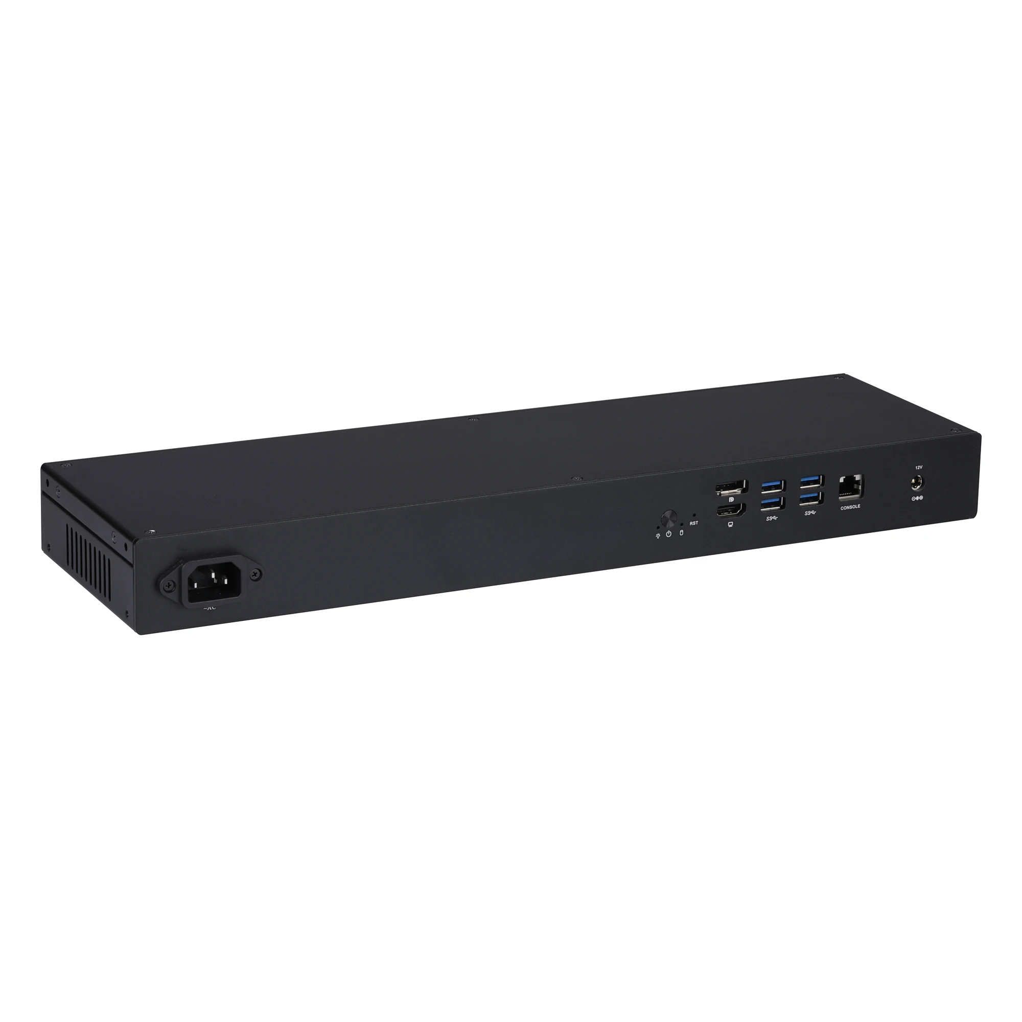 Qotom Mini PC Q1052GE Core i5-8260U Q1055GE i5-10210U 1U-Rack 8 Lan Ports Security Gateway Appliance AES-NI 4