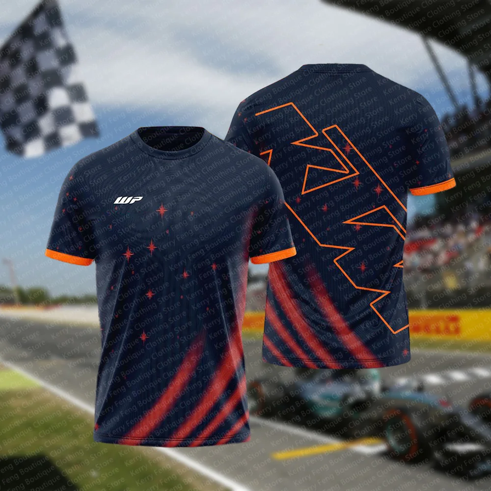 thumbnail image 1 of Camiseta deportiva de competición de carreras para hombre, última moda, ropa deportiva diaria de F1, transpirable, que absorbe el sudor, cómoda, 1 of 4