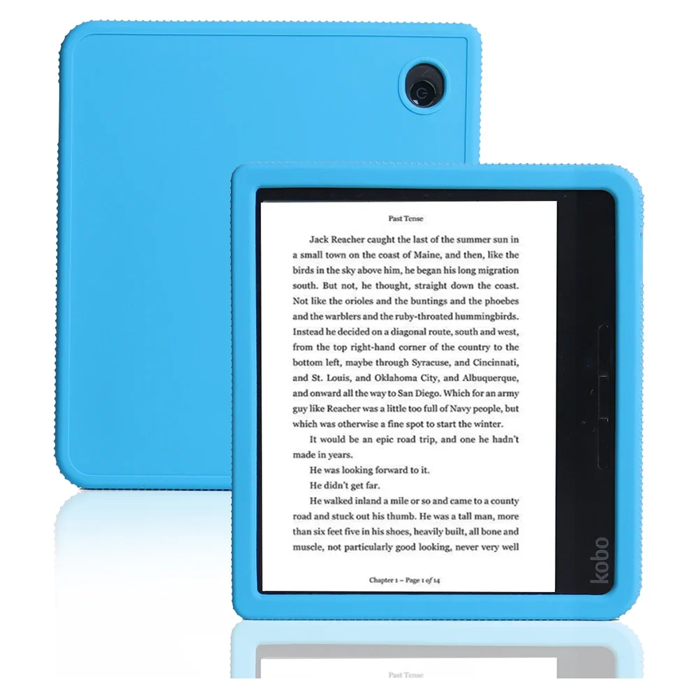 Custodia Trasparente Anti-ingiallimento Per Kobo Libra Colour 7 Pollici | Angoli Rinforzati Antishock, Leggera E Personalizzabile Con Adesivi E Decalcomanie