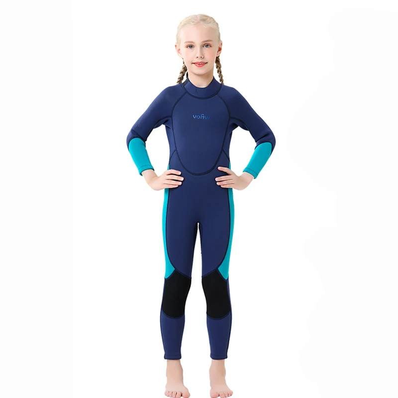 Traje Neopreno Niños Natación  Bañador Neopreno Niña-Kids Wetsuits 1mm -  Aliexpress