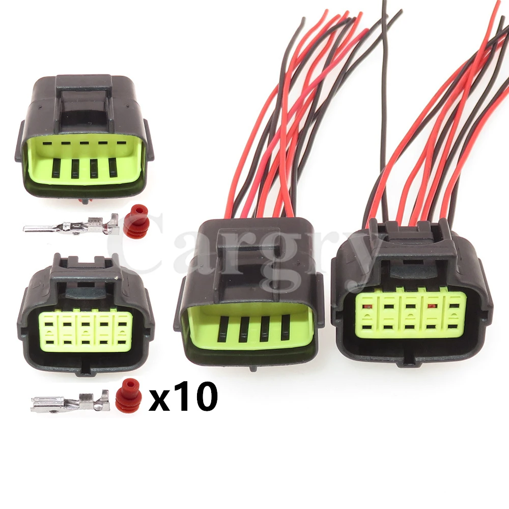 1 Set 10P 174655-2 174656-7 174657-2 Car Male Plug Female Socket AC ...