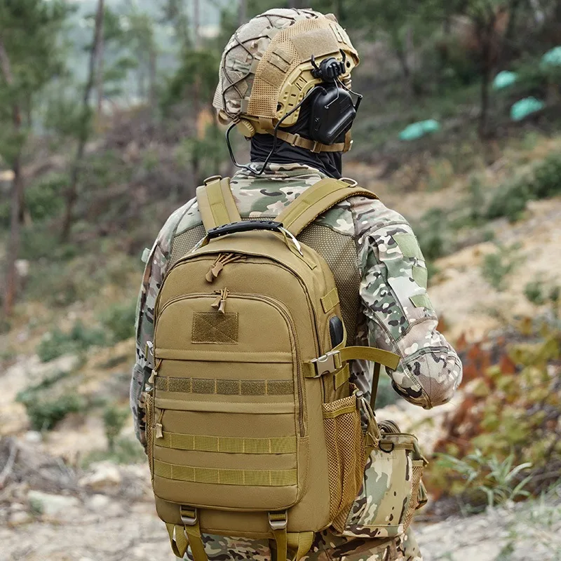 Multifunctional Outdoor Special Tactical Backpack for Men, High-Capacity, Hiking, Camping, Travel, Mountaineering Bag, 20L 2
